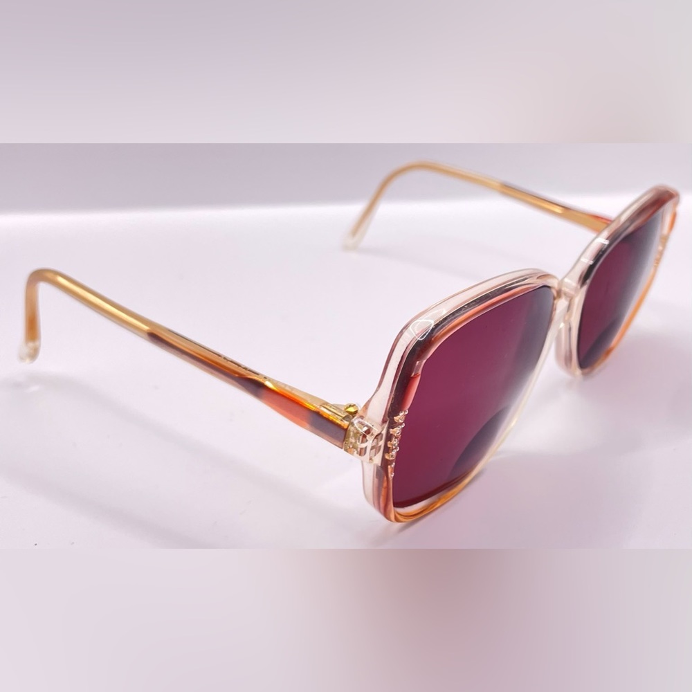 Vintage Petite 10 Brown Oval Sunglasses Frames Only